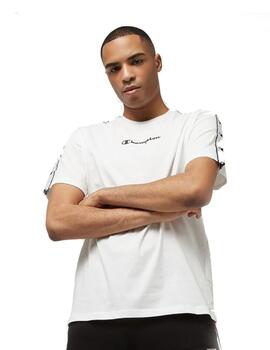 Camiseta Champions Crewneck Hombre Blanco