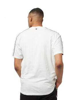 Camiseta Champions Crewneck Hombre Blanco