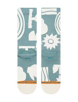 Calcetines Stance Sun Dialed Unisex Azul