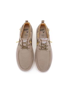 Zapatillas Pitas Maui Hombre Beige