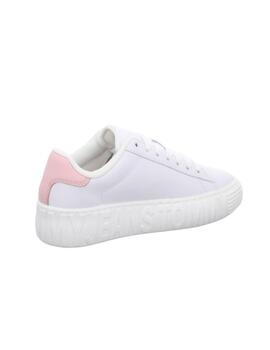 Zapatillas Tommy New Cups Mujer Rosa