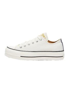 Zapatilla Converse Ctas Lift Ox Egret Mujer Blanco