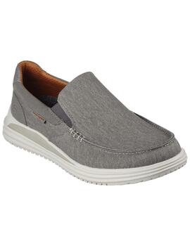 Zapatillas Skechers Proven-Suttner Hombre Gris