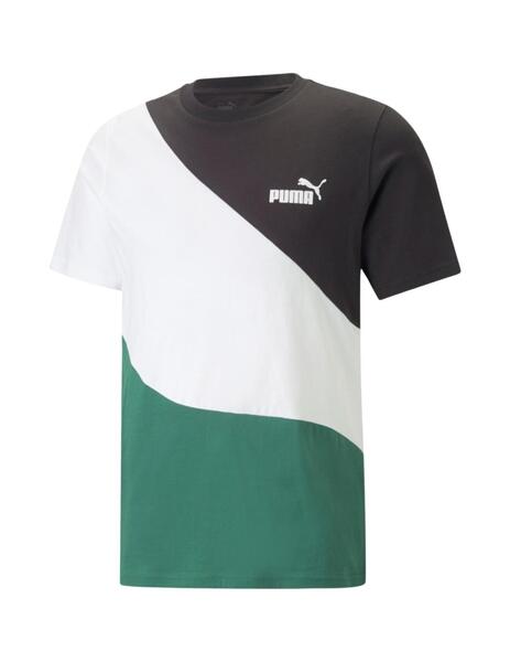 Camiseta Puma Power Cat Hombre Multicolor