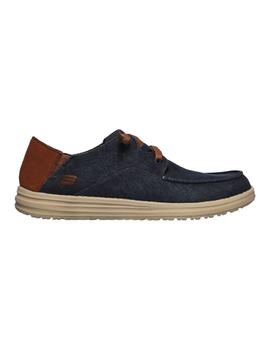 Zapatillas Skechers Melson-Planon Hombre Marino