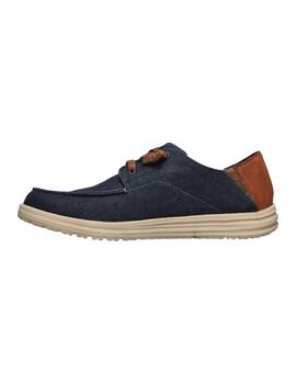 Zapatillas Skechers Melson-Planon Hombre Marino