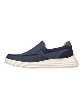 Zapatillas Skechers Proven-Suttner Hombre Marino