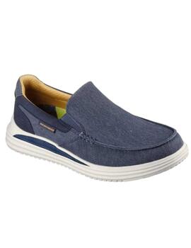 Zapatillas Skechers Proven-Suttner Hombre Marino