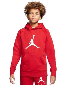 Sudadera Nike Jumpman Junior Rojo