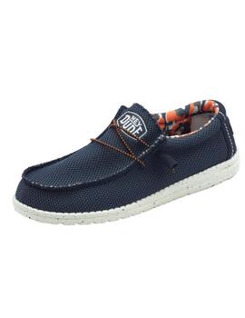 Zapatillas Hey Dude Wally Sox Hombre Azul