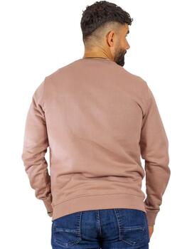 Sudadera Lyle & Scott Crew Neck Hombre Rosa