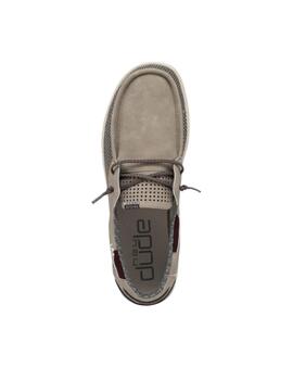 Zapatillas Hey Dude Welsh Grip Hombre Beige