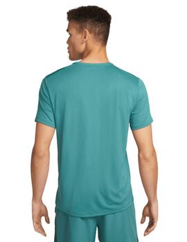 Camiseta Nike Dri-Fit Miler Hombre Verde