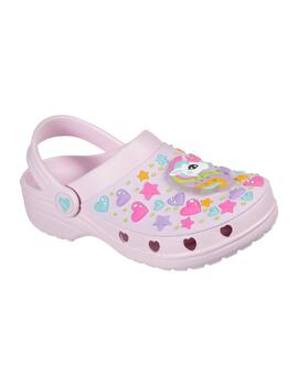 Sandalias Skechers Light Heart Charmer Unicorn Rosa