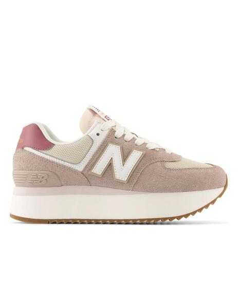 suerte Canguro pacífico Zapatillas New Balance 574 Mujer Marrón