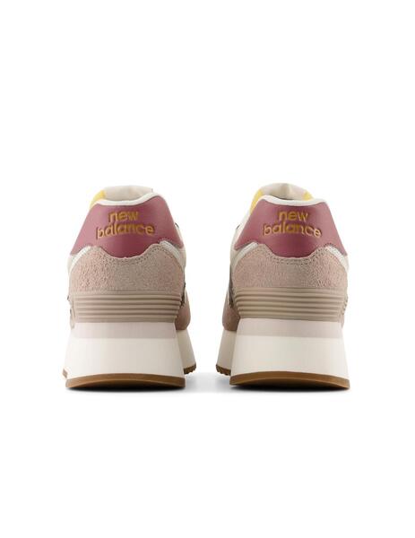 Zapatillas New Balance 574 Mujer Marr n