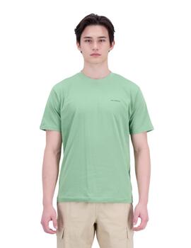 Camiseta New Balance Cafe Shop Front Hombre Verde