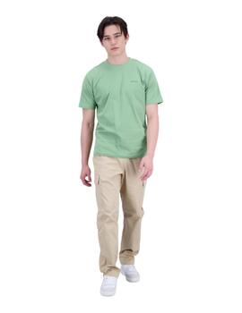 Camiseta New Balance Cafe Shop Front Hombre Verde