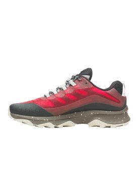 Zapatillas Merrell Moab Speed Hombre Rojo