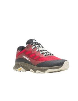 Zapatillas Merrell Moab Speed Hombre Rojo