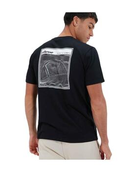 Camiseta  Ellesse Meta Hombre Negro