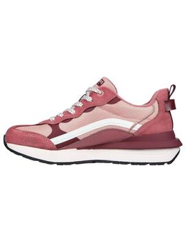 Zapatillas Skechers Halos Infinite Jogger Mujer Rosa