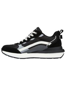 Zapatillas Skechers Halos Infinite Jogger Mujer Negro