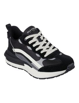 Zapatillas Skechers Halos Infinite Jogger Mujer Negro