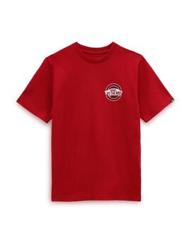 Camiseta Vans  Otw Og 66-B Junior Rojo