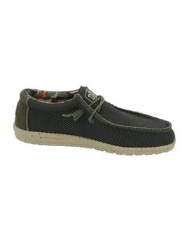 Zapatillas Hey Dude Wally Sox Hombre Verde