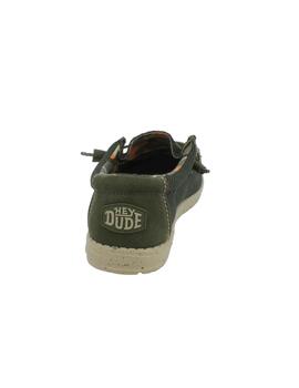 Zapatillas Hey Dude Wally Sox Hombre Verde