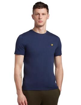 Camiseta Lyle y Scott Plain Hombre Azul