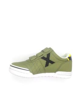 Zapatilla Munich G-3 kid Velcro Verde