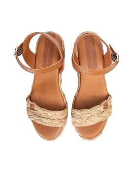 Sandalia Popa Abaka Amur Mujer Beige