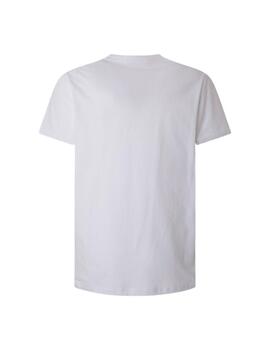 Camiseta Pepe Jeans Roslyn Hombre Blanco