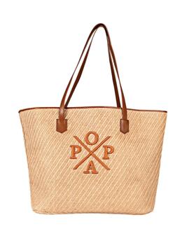 Bolso Popa Bianca Cohiba Mujer Beige