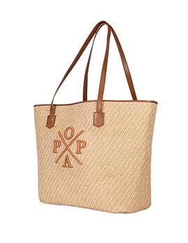 Bolso Popa Bianca Cohiba Mujer Beige