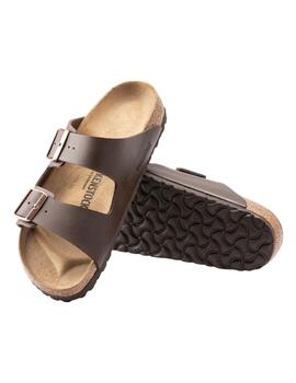 Sandalia Birkenstock Arizona Bf Mujer Marrón