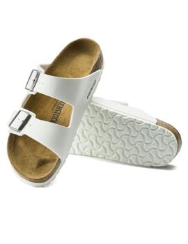 Sandalia Birkenstock Arizona Bs Mujer Blanco