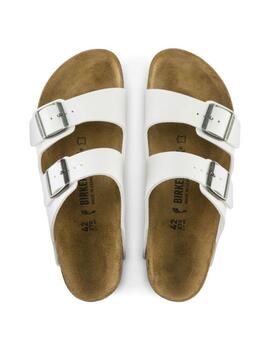 Sandalia Birkenstock Arizona Bs Mujer Blanco