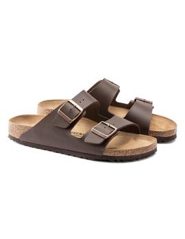 Sandalia Birkenstock Arizona BF Hombre Marrón