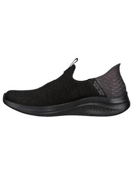 Zapatilla Skechers Slip-ins Ultra Flex 3.0-Smooth Step Negro