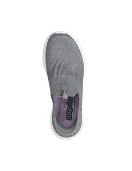 Zapatilla Skechers Slip-ins Ultra Flex 3.0-Smooth Step Gris