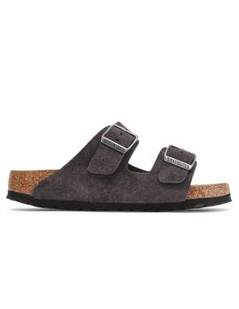 Sandalia Birkenstock Arizona Bs Unisex Velvet Grey