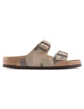 Sandalia Birkenstock Arizona Bs Hombre Marrón Camuflaje