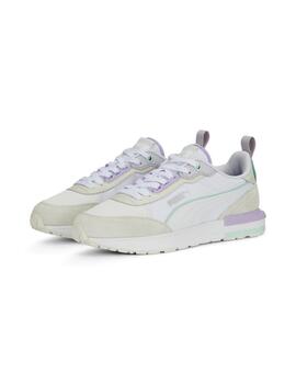 Zapatillas Puma R22 Mujer Blanco