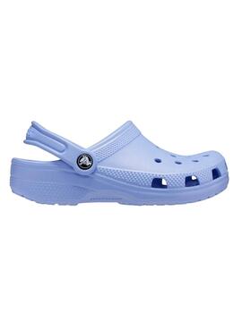 Zapatillas Crocs Classic Clog K Moon Jelly Junior Azul