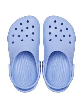 Zapatillas Crocs Classic Clog K Moon Jelly Junior Azul