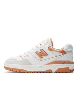 Zapatilla New balance 550 Unisex Naranja