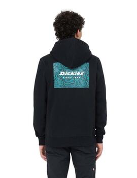 Sudadera Con Capucha Dickies Leesburg Hombre Negro